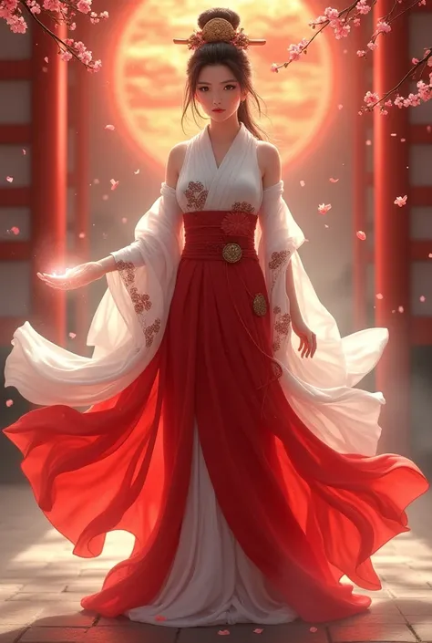 Shrine maiden　Amaterasu Oomikami　shrine　 sexy