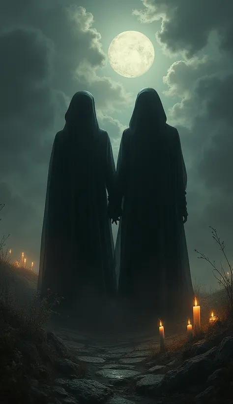 Mysterious images ,  with dark and mysterious scenes for Gemini sign 