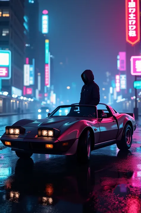 Crie imagens da música nightcall kavinsky 