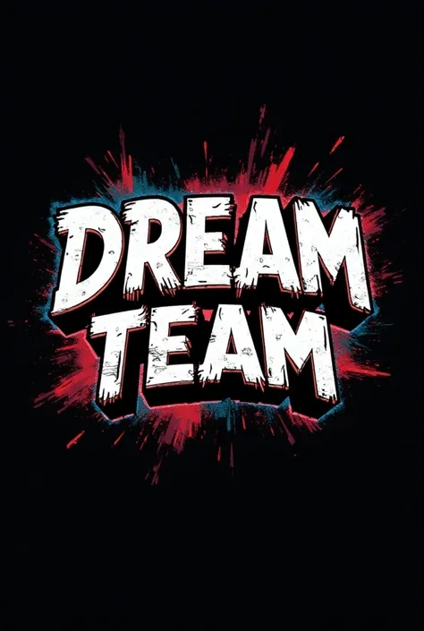 Make a GTA San Andreas logo that says Dream Team