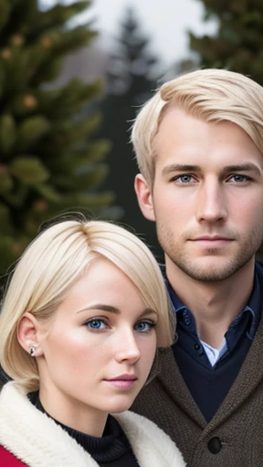  A group of 30-year-old blond Apfelbaum boys focus on their faces