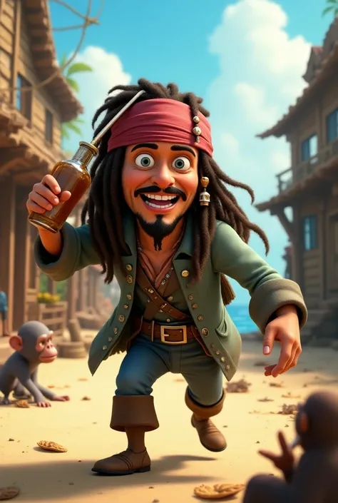 Where is the Bloody Rum with Jonny depp animation pic