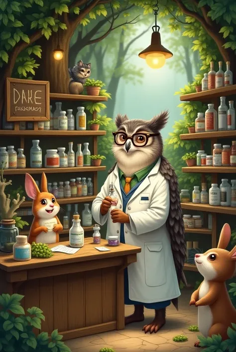 A pharmacy pet