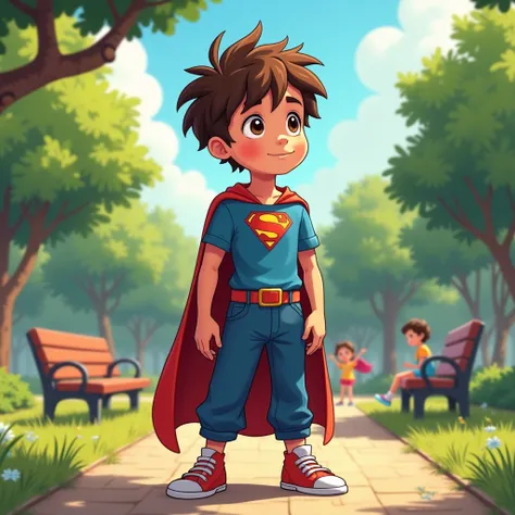 Name: Lucas, the Super Hero Flea

Age: 

Description: Lucas is a  boy with a thin physique and a plain face, with brown eyes and messy dark brown hair. He is not considered handsome by conventional standards, but his kindness and courage overflow, illumina...