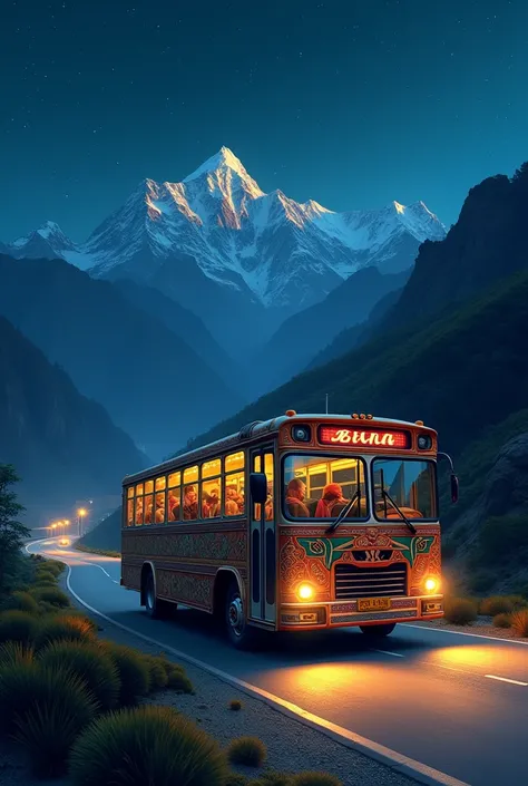 create nepali night bus
bus name Bina