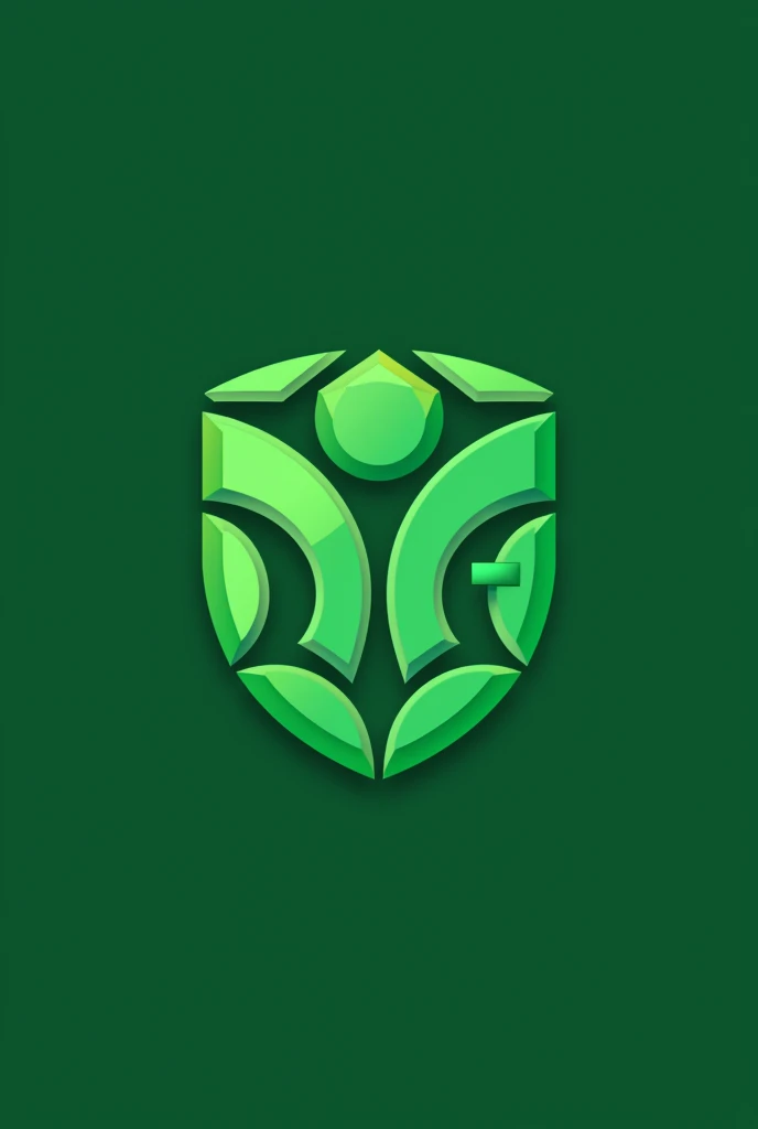 Create a logo for the soccer team Deu Green FC
