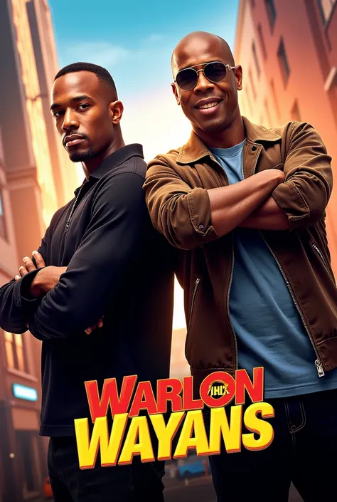 Make a poster with artists Marlon Wayans and Shawn Wayans