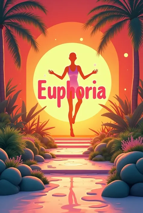 Create an image for my store the name of the store and Euphoria Store a symbol 