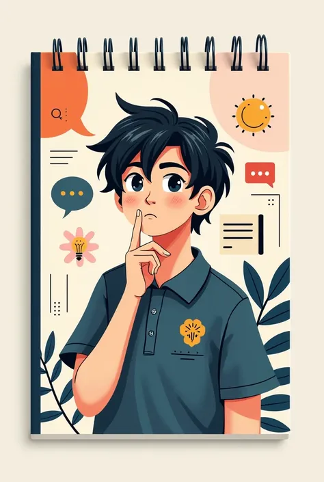  GENERATES A COVER FOR THE NOTEBOOK OF THE COMMUNICATION COURSE, THE STUDENT IS HAKU MORENO HERNANDEZ FROM 1ST  "C"  ALSO INCLUDES AN IMAGE REFERRING TO THE COURSE 