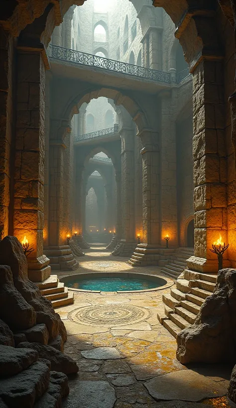 "The Great Underground City of Erebor - The Glittering Heart of the Mystical Dwarf Kingdom"

"The great underground city of Erebor, hidden in the deep mountains; stands out before us with a magnificence that bears the traces of powerful dwarven architectur...