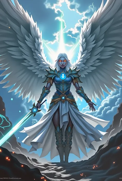 Angel wings sword fury