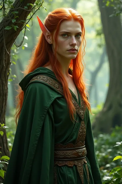 Red-haired male elf 