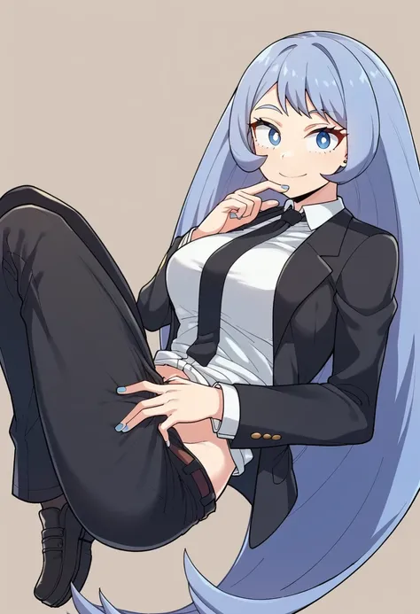 nejire hado, the vibrant heroine of "my hero academia", in a unique and elegant interpretation, where she transcends her heroic ...