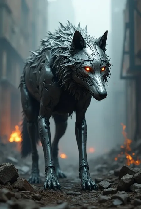 Metallic wolf 