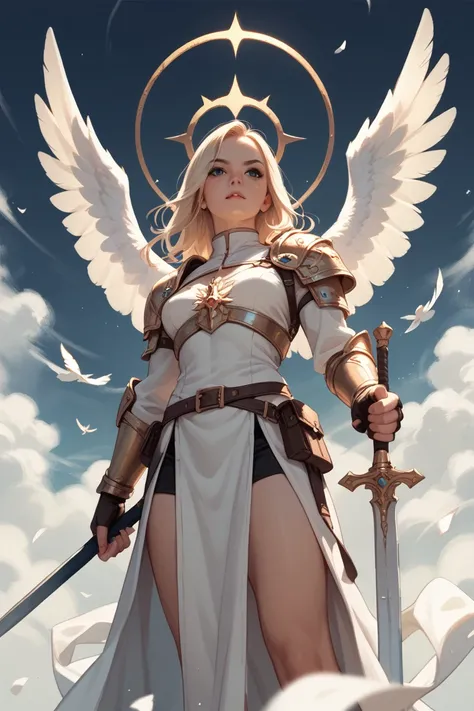 A warrior angel