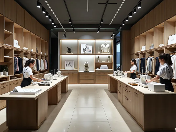 Prada Fashion Store implements through the creation of documented procedures that guide the use and storage of materials and tools