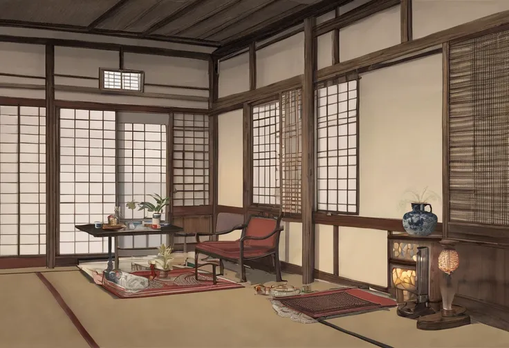 a room in Taisho era