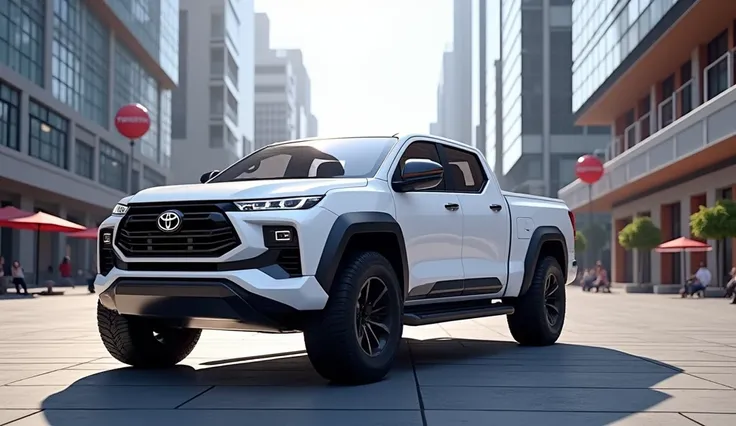 2025 Toyota hilux white