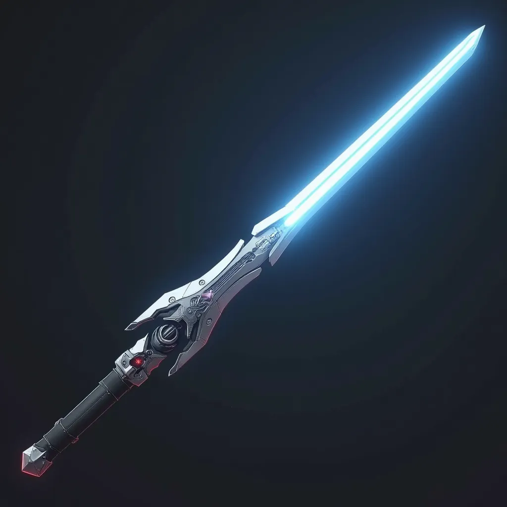 (masterpiece, best illustration ,Super detailed),(Cyberpunk sword design:2.0),(Laser sword:2.0),(light saber:2.0)