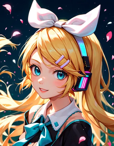 hatsune_miku and kagamine_ren, masterpiece, best quality, very aesthetic, absurdres, score_9, score_8_up, score_7_up, source_anime