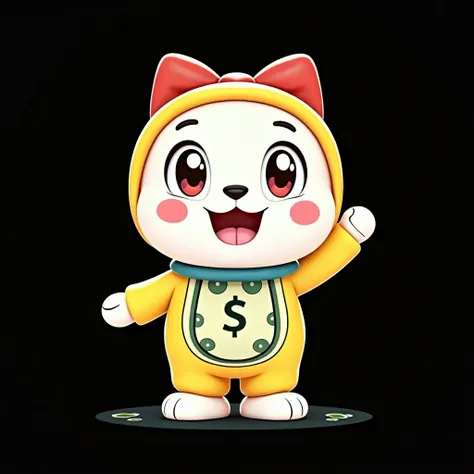 Dolar mi, 3d chibi animation style
