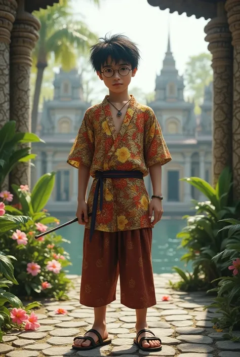 Harry Potter in Thai costume