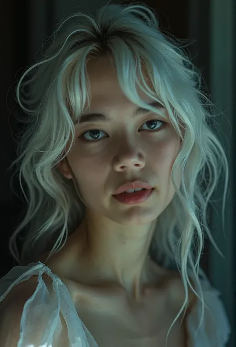 （One guy，adrian genius，jenny saville，edward hopper，dark art by james jean，Takato Yamamoto）），（RAW photos，best qualtiy），（Nostalgia，1980s）），（A girl with a literary touch：1.2），closeup of face，（photorealistic，photograph realistic：1.3），Extremely Delicately Beaut...