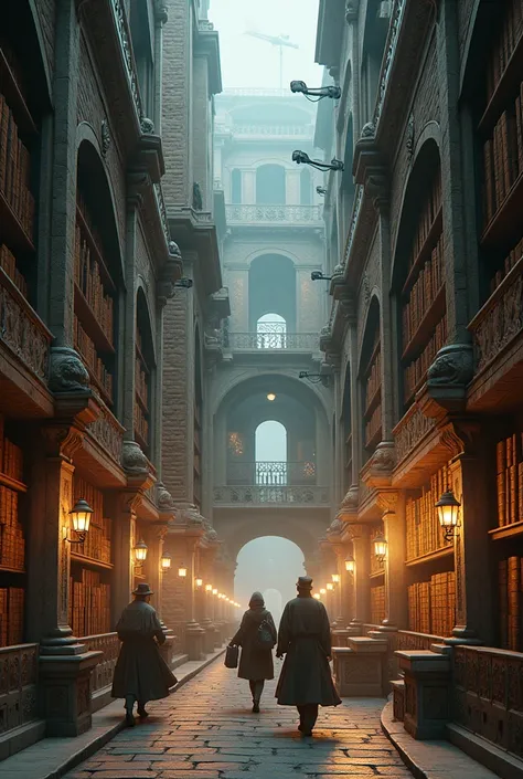 
street  like library world