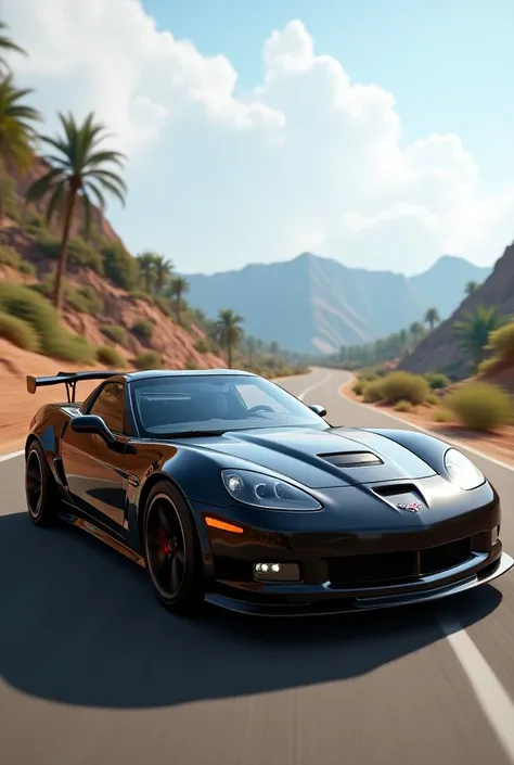 A picture of zr1 corvette 2009 forza horizon 5 realistic 