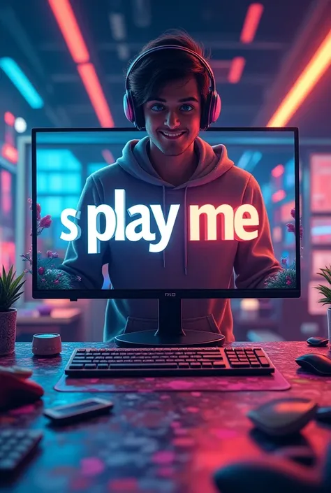 Create a YouTube channel profile named "s Play me"