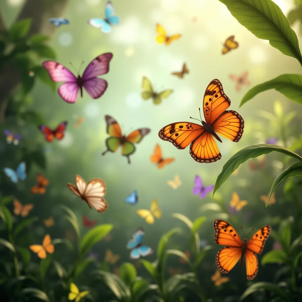 butterflies