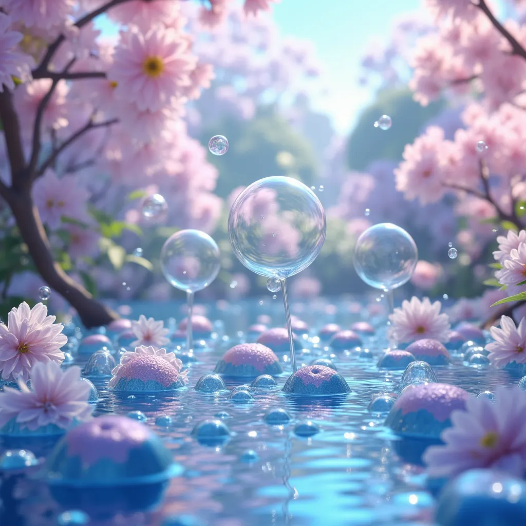 water bubbles