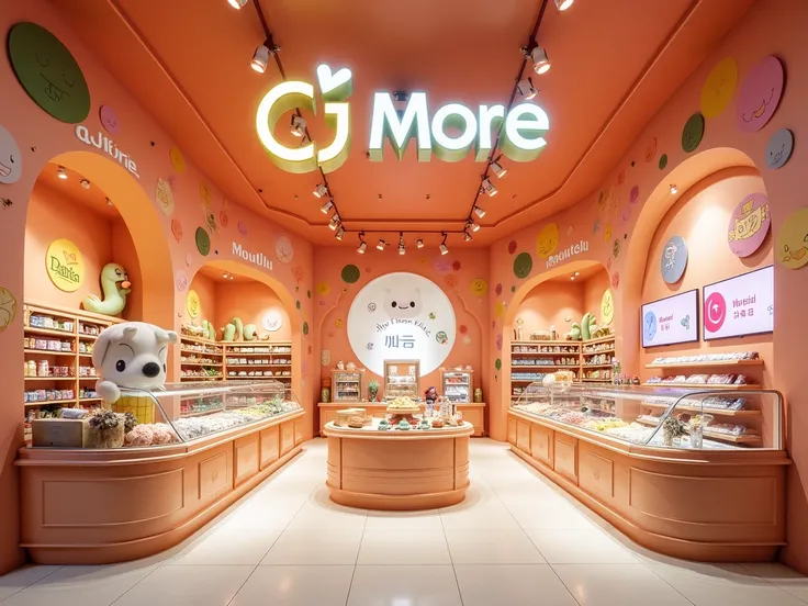 CJ more stores nationwide with Moutelu-themed décor, such as photo spots and event booths at the main branch.