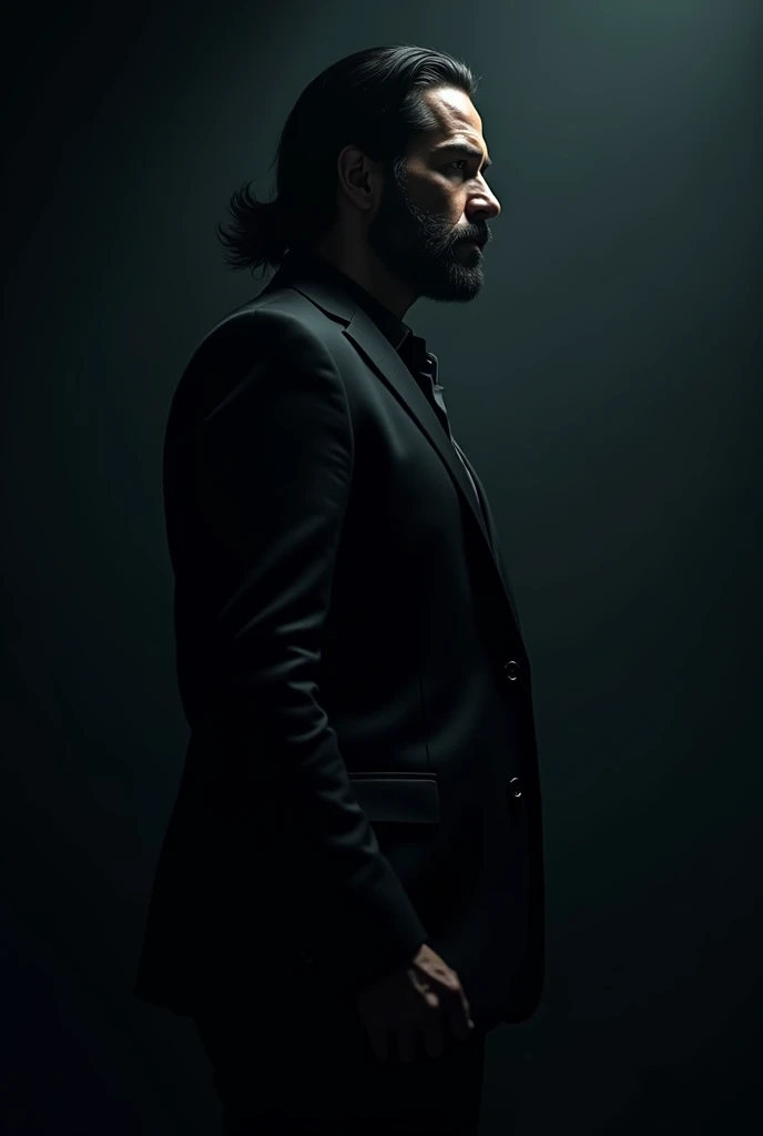 john wick black full side view 