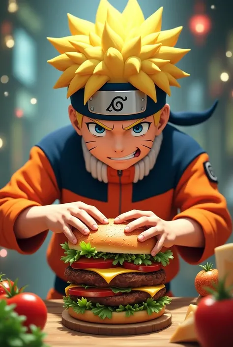 Naruto Yamal Hamburger



