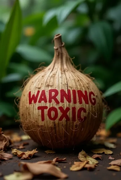 coconut has sign toxic