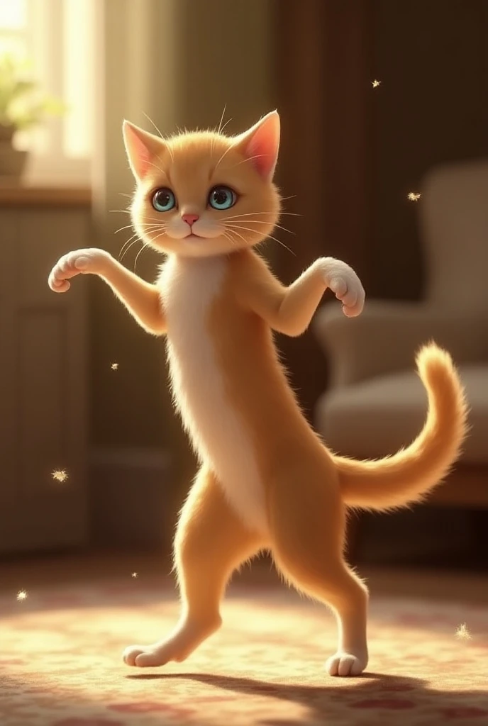 A cat dance 