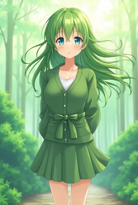  high resolution on down, Tsundere Beautiful Girl、A high school girl、 is about 160 cm tall 、 Hair、 leafy leaf grass、 I think they look good naturally 。 Im about 160 centimeters tall 、 The point is that I usually split it slightly behind my ears、 feels like...