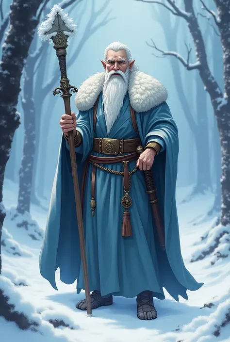 Baldric,  the Frosty Sage

A retired warrior and hermit known as the “Frosty Sage”,  Baldric is a snow elf with extensive combat experience and philosophical wisdom .  He was once a great military leader , but,  after losing a devastating battle that cost ...