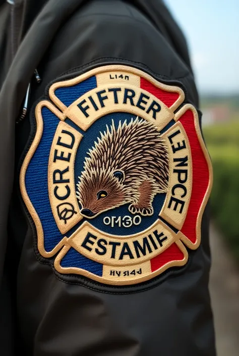 French firefighter badge Hedgehog Occitanie 