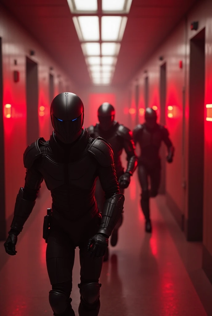 A close-up image captures the moment the alarm blares, and red lights start flashing everywhere. Guards dressed in sleek armor rush in, their faces determined, while the thieves sprint through the corridors, evading laser sensors and security bots. In the ...