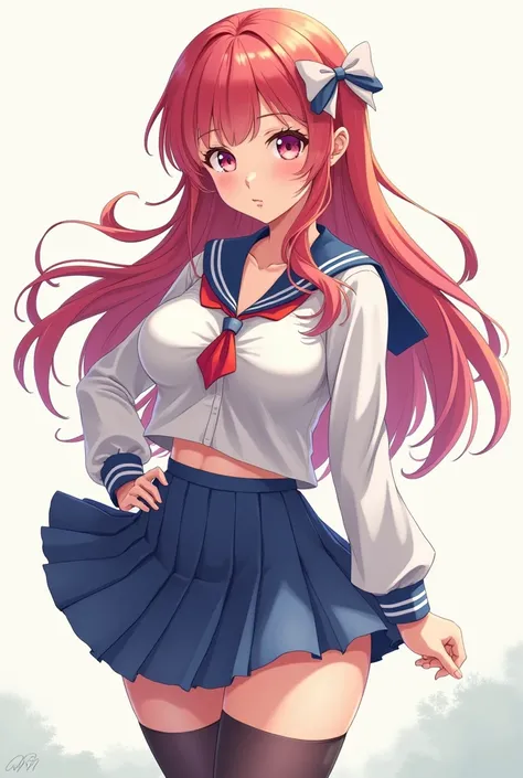 School girl with big boobs anime 