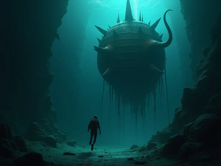 underwater trap