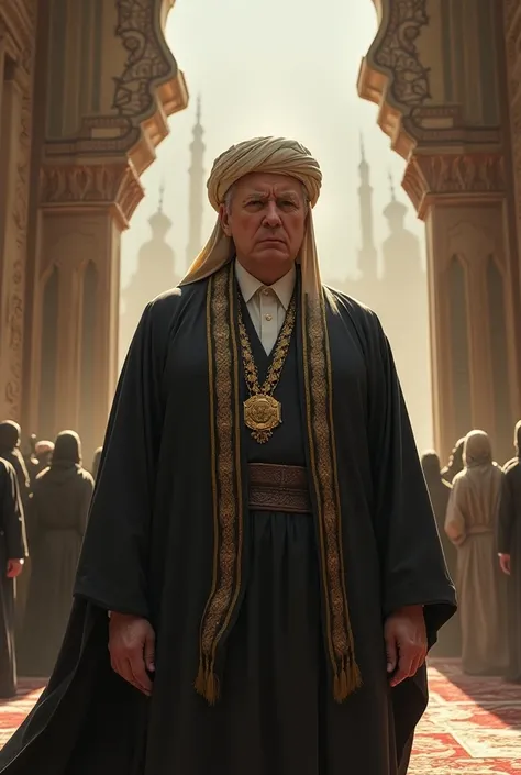 Donald trump as a Islamic 