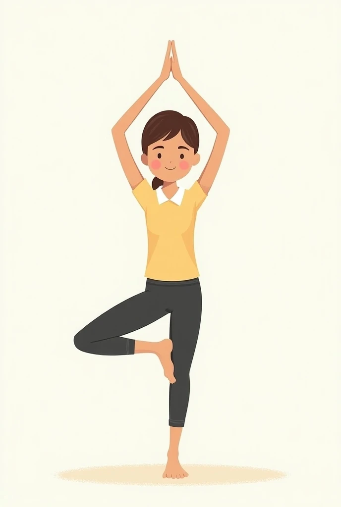 Sure! Heres how you could structure the poster for a school project on the importance of yoga:

---

**[Title]**  
**"The Importance of Yoga: A Path to Better Health"**

---

**[Main Visual]**  
(Include a simple, clear image of a student practicing yoga, ...