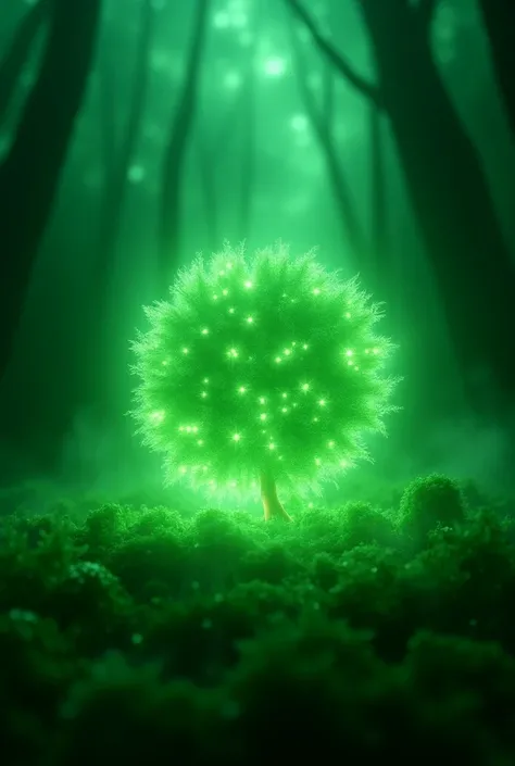  (no one)Lush Green Rotation Dynamic Rotation as the main focus Dynamic Ultra Light Particles Rotate Dynamic Smoky Green Glow , Light Surreal Bizarre Fantastic Cinematic Boundary Background is Abstract Dark Green Forest Delicate Sophisticated Ultra-Realist...