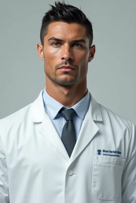 Ronaldo more real face doctor uniform