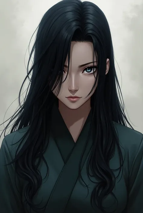 Hyuga hanabi, Byakugan Eyes, long hair, Standing