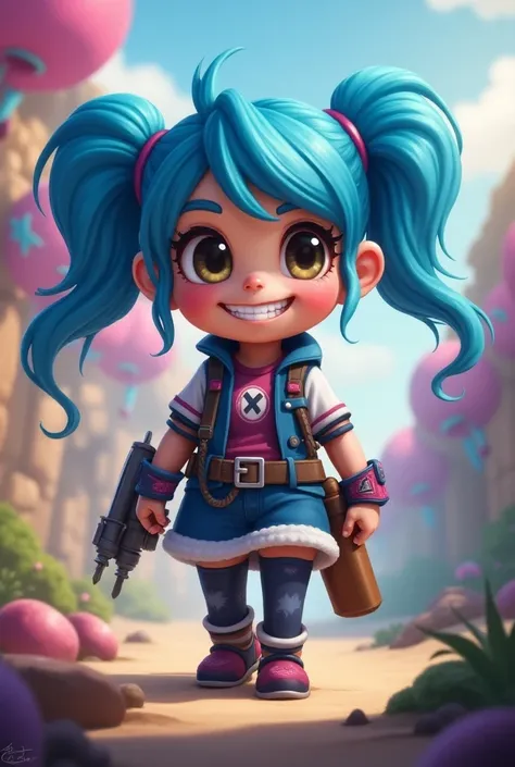 jinx league of legends, cute