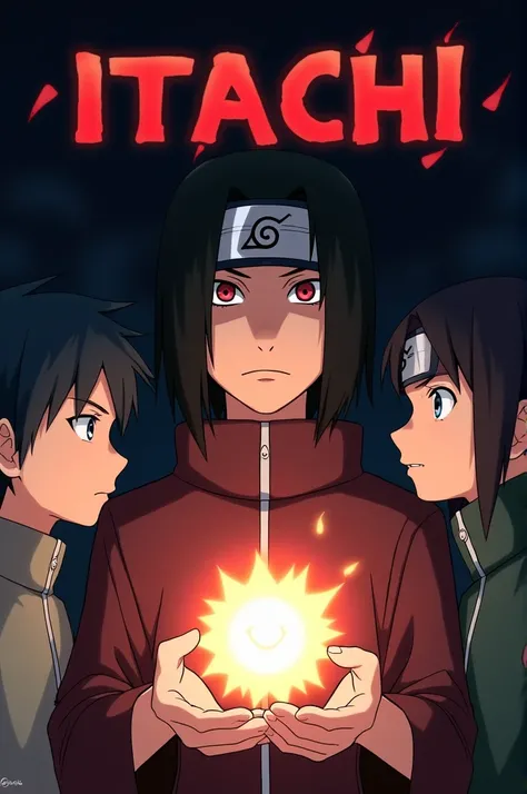 Thumbnail Idea:
Bold Title Text (at the top or bottom):
"Itachis Gift to Sasuke & Naruto!"
Use bold, large font in contrasting colors like red, white, or yellow. Add a subtle outline or shadow for extra visibility.
Main Image:
Itachi in the center with his...